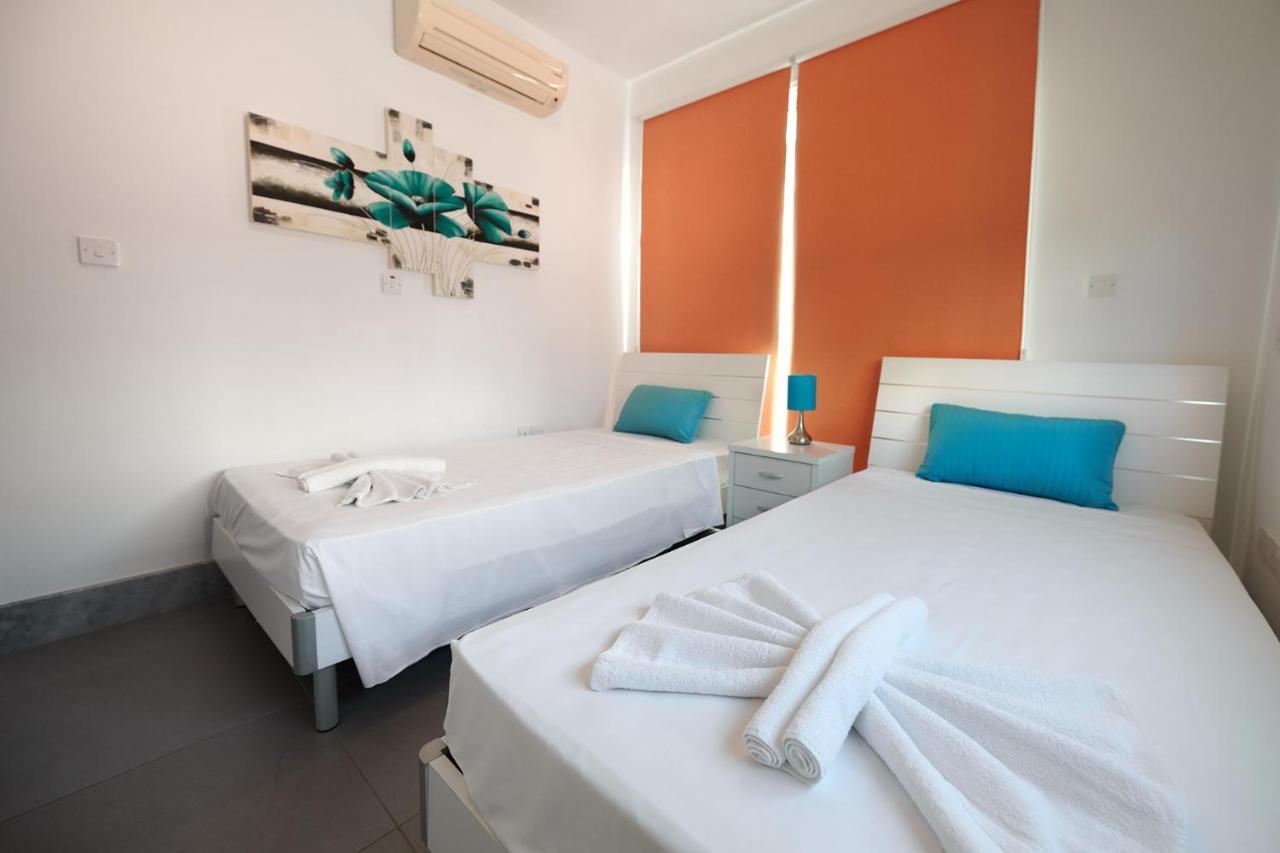 Beach Front Bella Vista By Ezoria Villas Protaras Eksteriør bilde